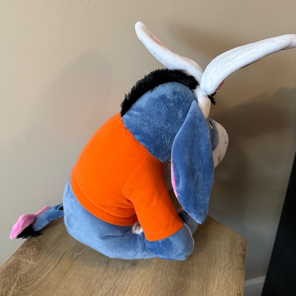 DISNEY EEYORE with Rabbit Ears Plush Toy - Picture 5 of 8